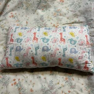 Colorful Animal Print Pillow | Safari Pillow for Nursery | Handmade Pillow